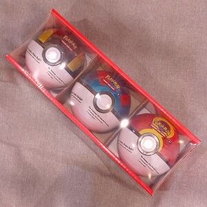 Pokemon Trading Card Game Poke Ball 3 Pack Set